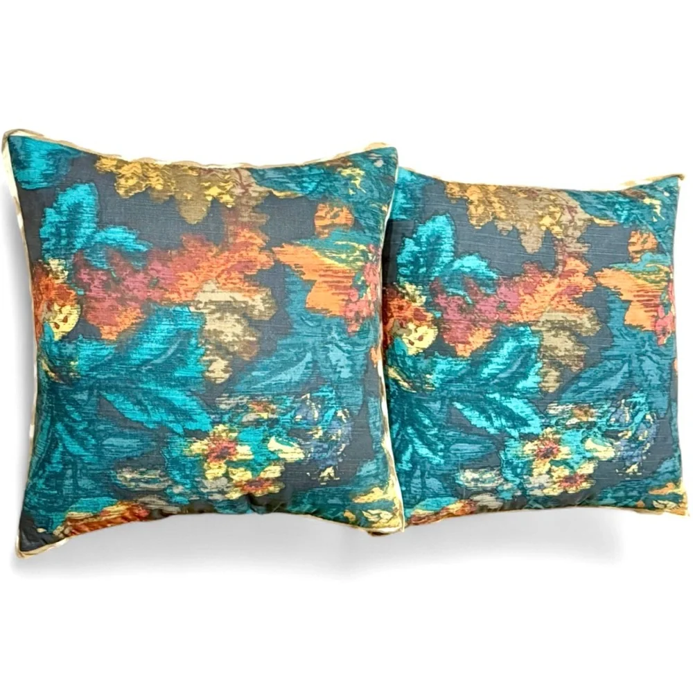 TWO Pottery Barn XL Pillows + Down Inserts